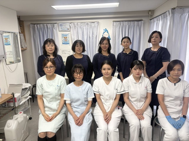 明るいスタッフの皆さんです。